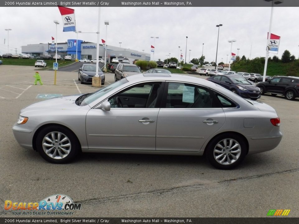 2006 Hyundai Azera Limited Bright Silver Metallic / Gray Photo #7