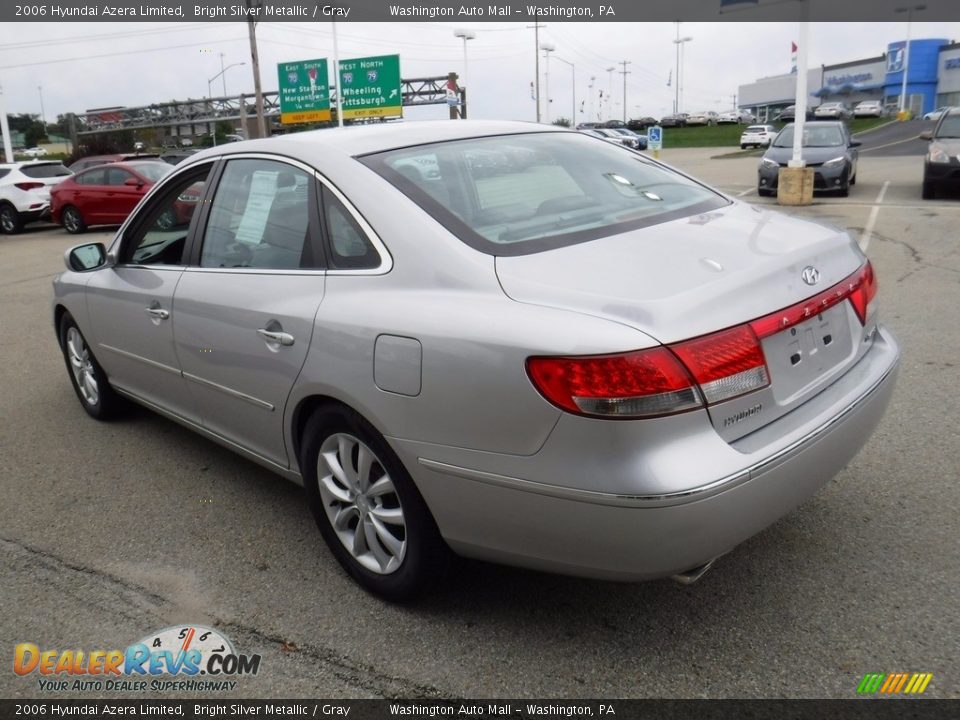 2006 Hyundai Azera Limited Bright Silver Metallic / Gray Photo #8