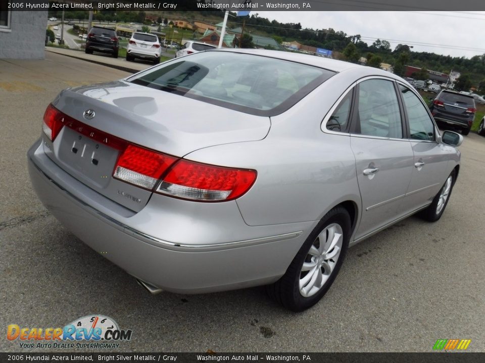 2006 Hyundai Azera Limited Bright Silver Metallic / Gray Photo #10