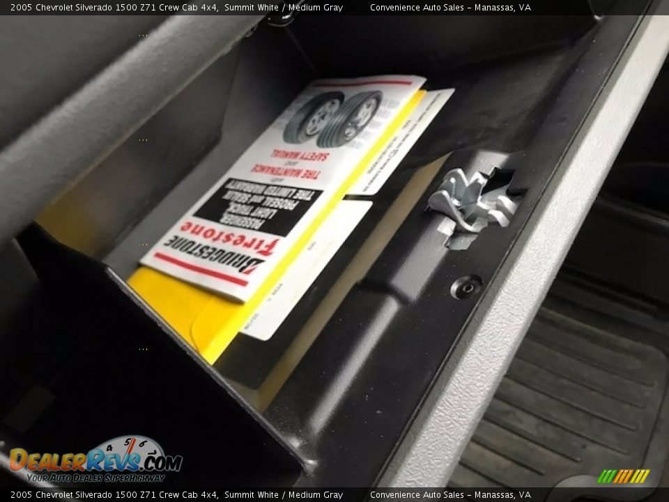 2005 Chevrolet Silverado 1500 Z71 Crew Cab 4x4 Summit White / Medium Gray Photo #28