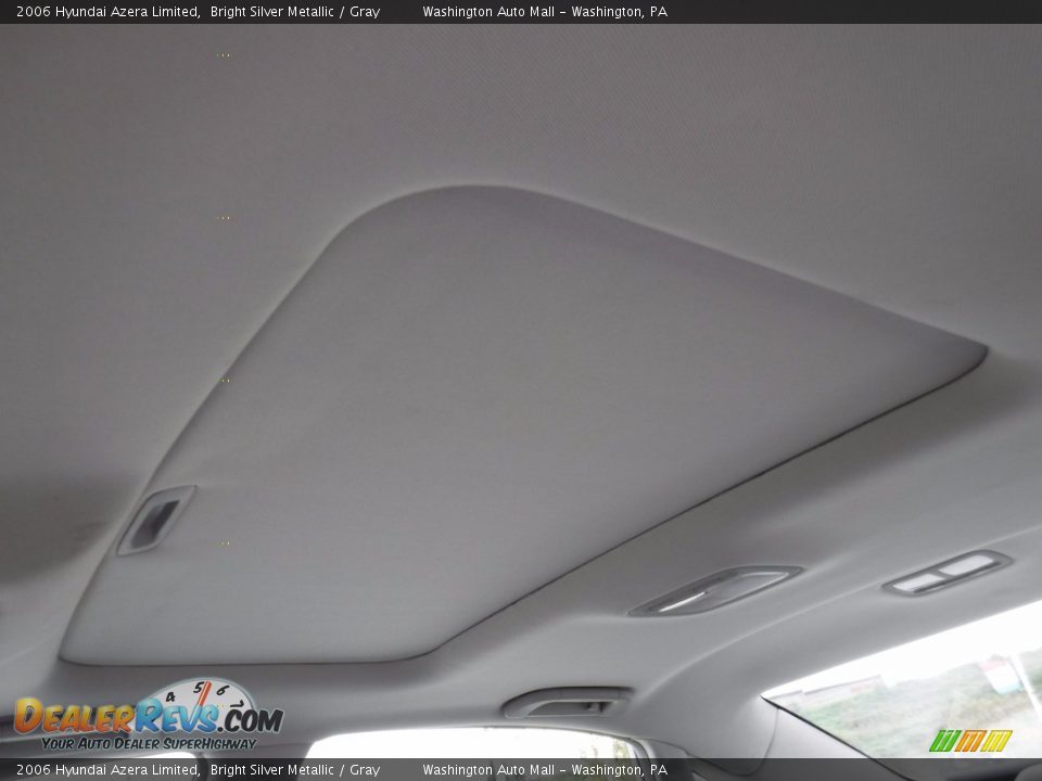 2006 Hyundai Azera Limited Bright Silver Metallic / Gray Photo #12