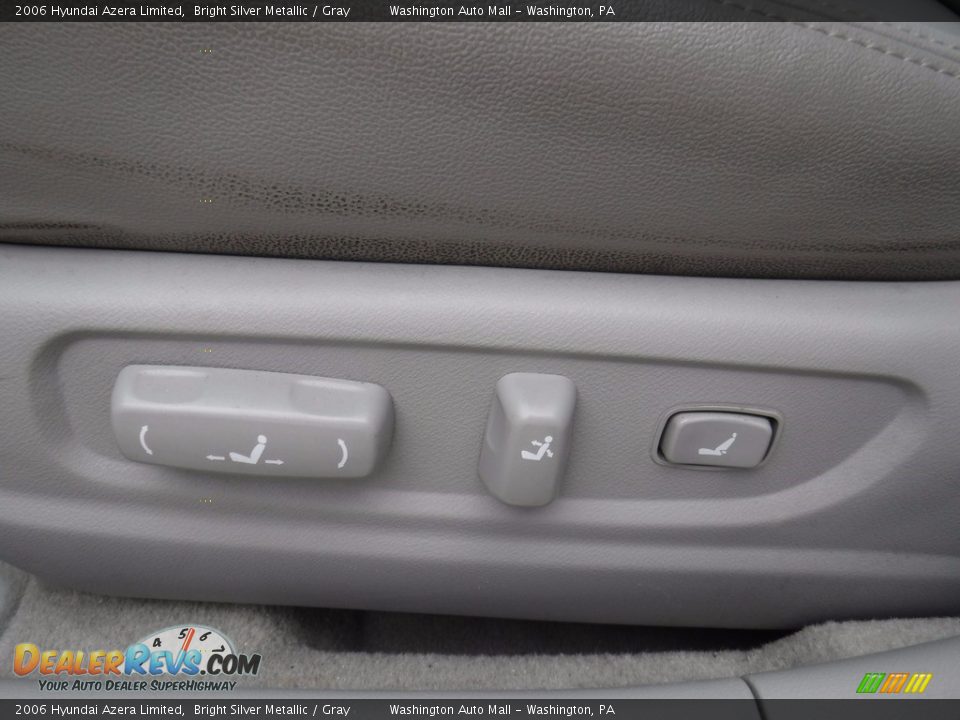 2006 Hyundai Azera Limited Bright Silver Metallic / Gray Photo #15