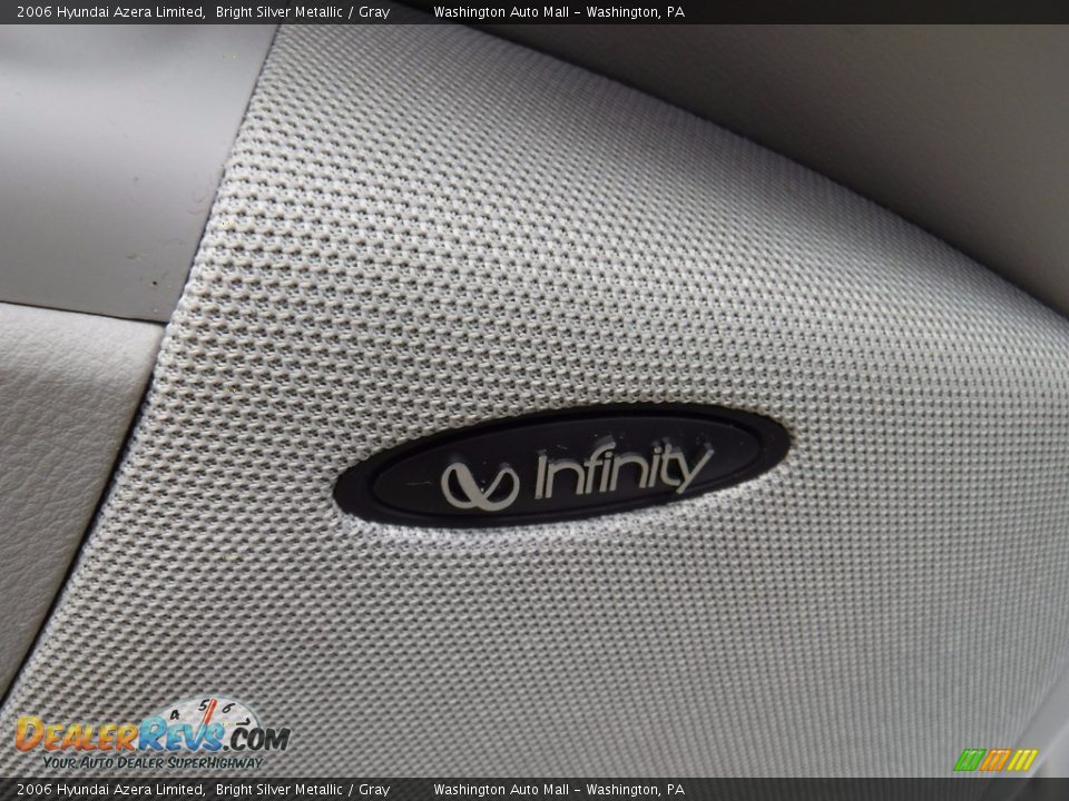 2006 Hyundai Azera Limited Bright Silver Metallic / Gray Photo #17