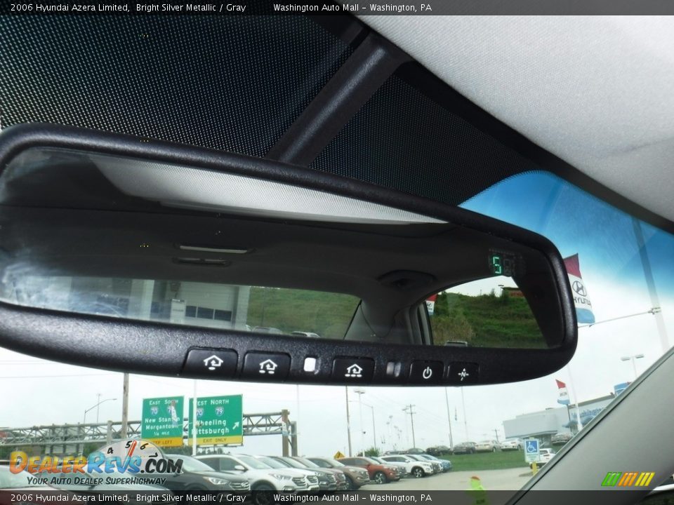 2006 Hyundai Azera Limited Bright Silver Metallic / Gray Photo #22