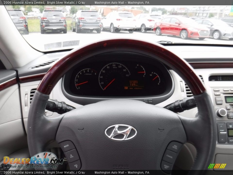 2006 Hyundai Azera Limited Bright Silver Metallic / Gray Photo #23