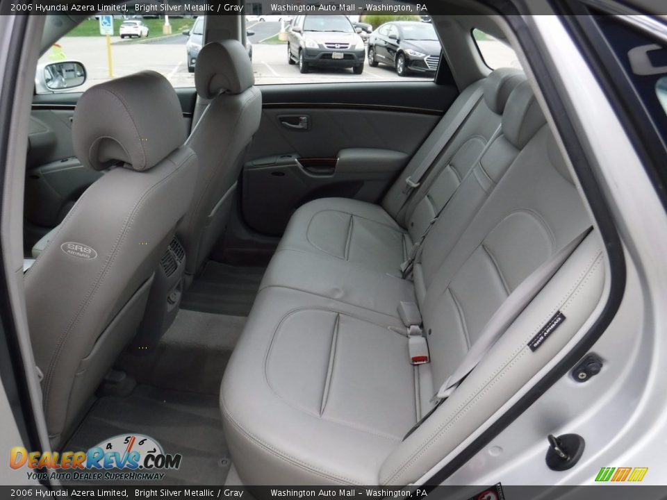 2006 Hyundai Azera Limited Bright Silver Metallic / Gray Photo #24