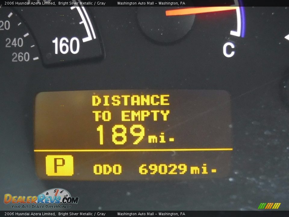 2006 Hyundai Azera Limited Bright Silver Metallic / Gray Photo #28