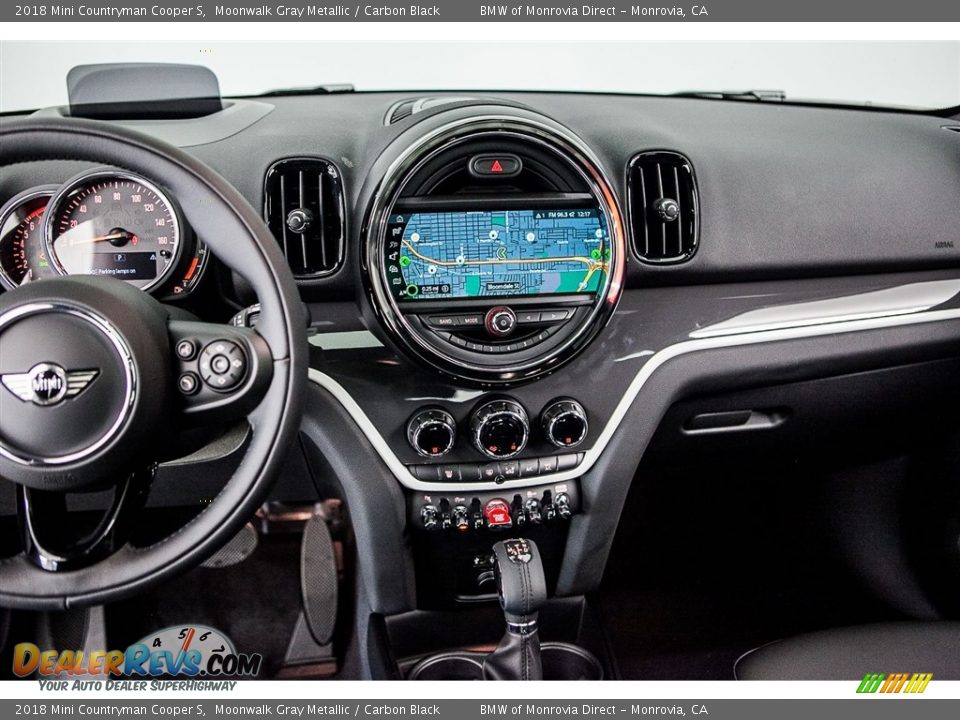 2018 Mini Countryman Cooper S Moonwalk Gray Metallic / Carbon Black Photo #6