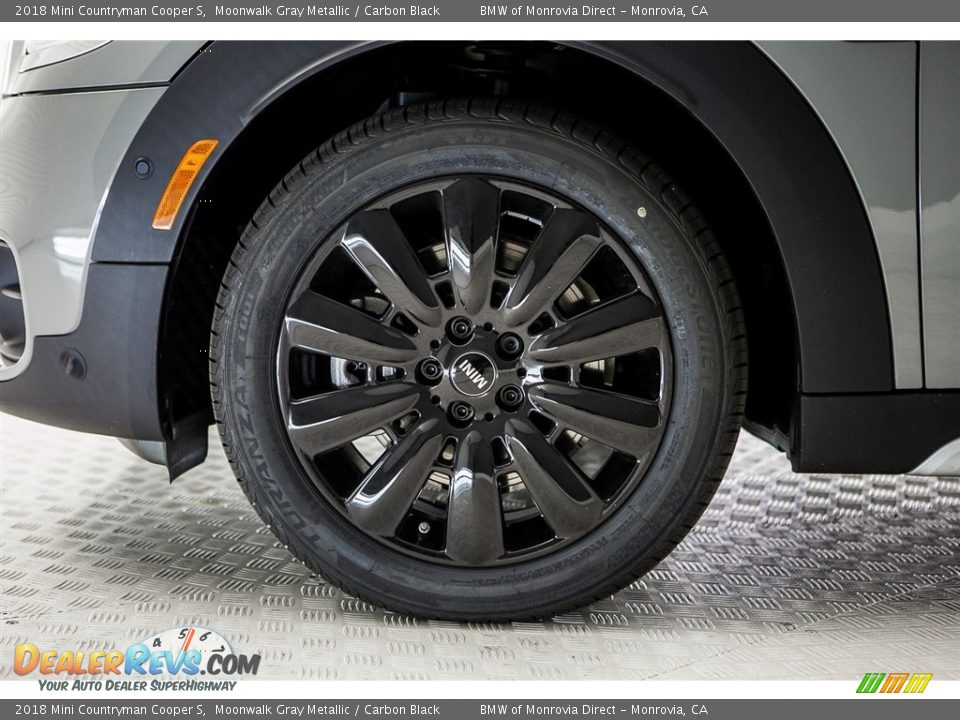 2018 Mini Countryman Cooper S Moonwalk Gray Metallic / Carbon Black Photo #9
