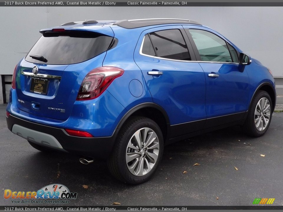 2017 Buick Encore Preferred AWD Coastal Blue Metallic / Ebony Photo #2