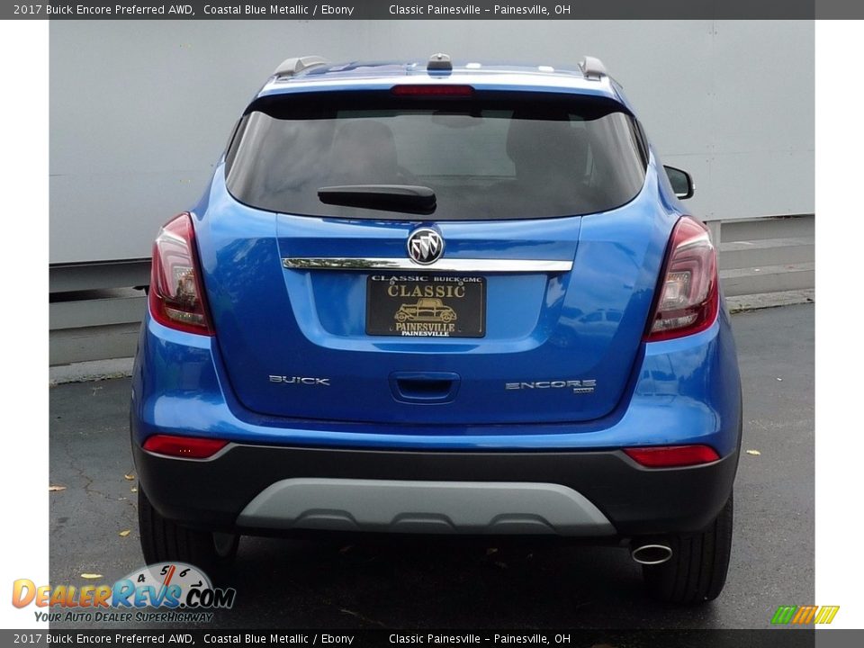 2017 Buick Encore Preferred AWD Coastal Blue Metallic / Ebony Photo #3
