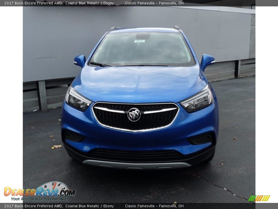 2017 Buick Encore Preferred AWD Coastal Blue Metallic / Ebony Photo #4