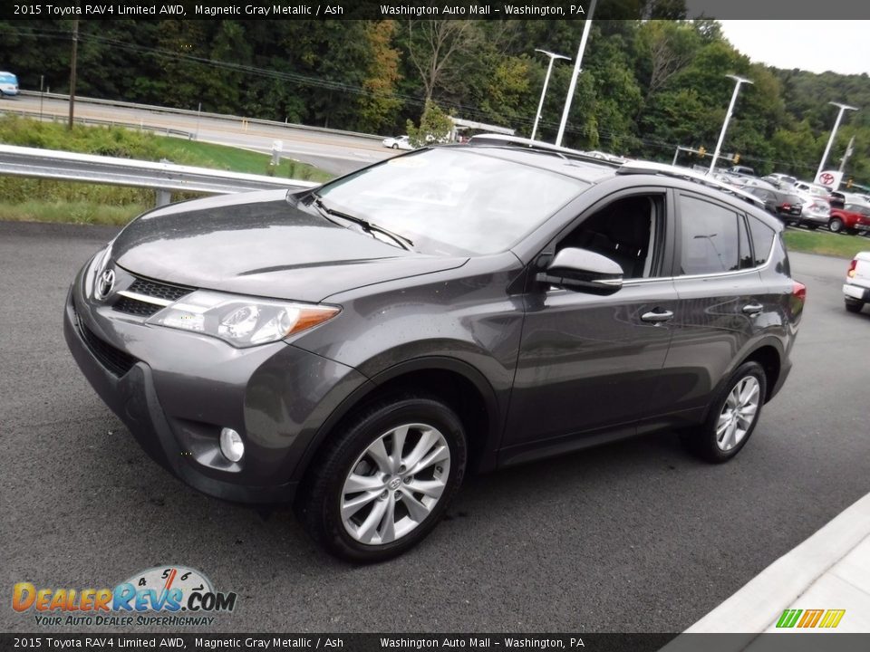 2015 Toyota RAV4 Limited AWD Magnetic Gray Metallic / Ash Photo #6