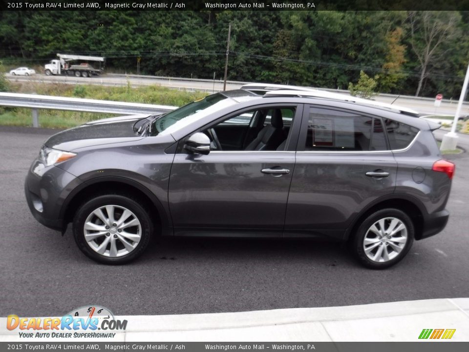 2015 Toyota RAV4 Limited AWD Magnetic Gray Metallic / Ash Photo #7