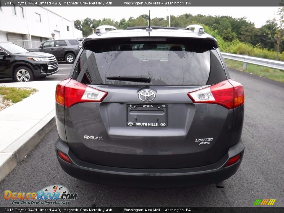 2015 Toyota RAV4 Limited AWD Magnetic Gray Metallic / Ash Photo #8