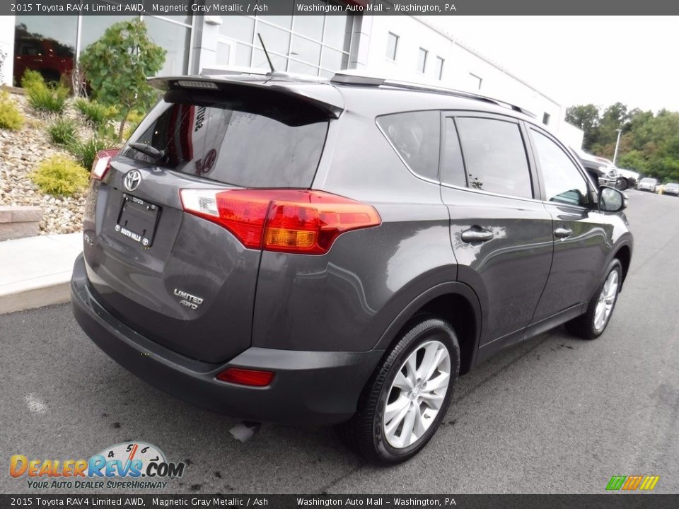 2015 Toyota RAV4 Limited AWD Magnetic Gray Metallic / Ash Photo #9