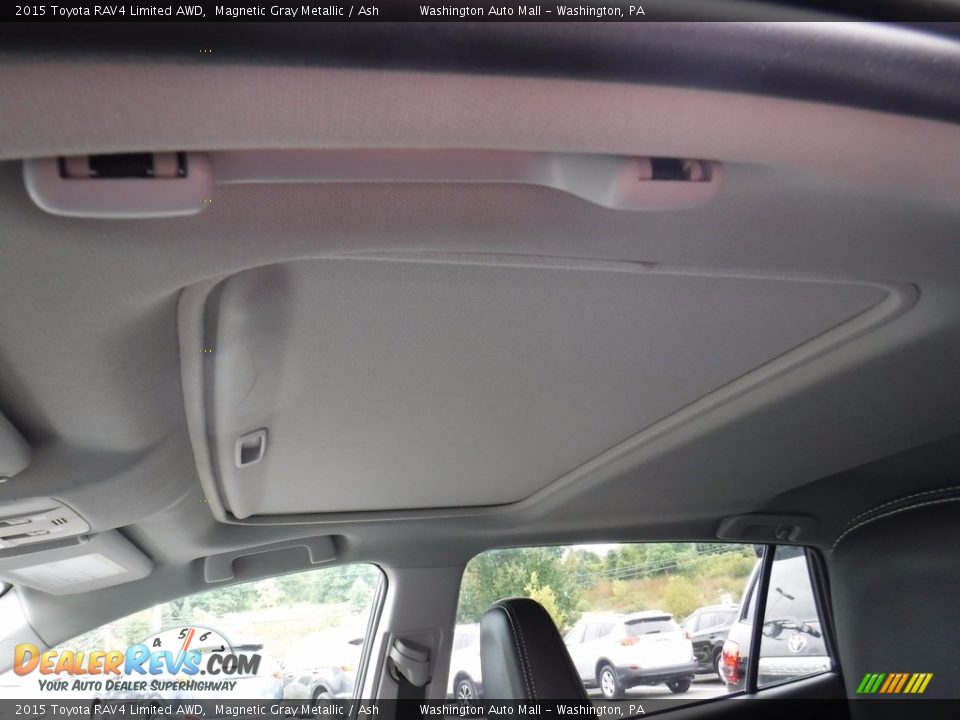 2015 Toyota RAV4 Limited AWD Magnetic Gray Metallic / Ash Photo #11