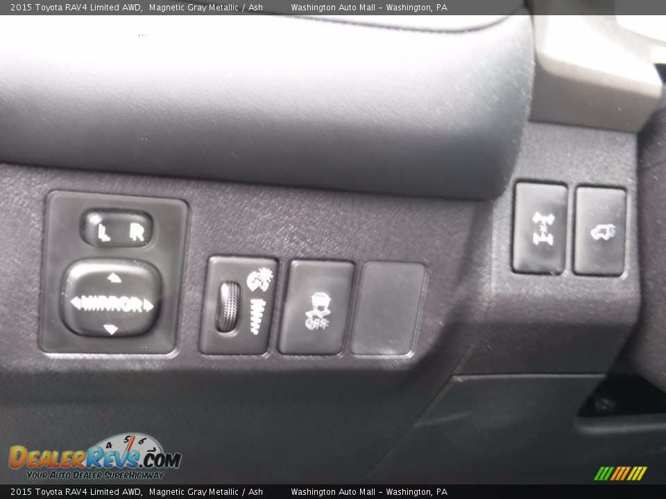 2015 Toyota RAV4 Limited AWD Magnetic Gray Metallic / Ash Photo #14