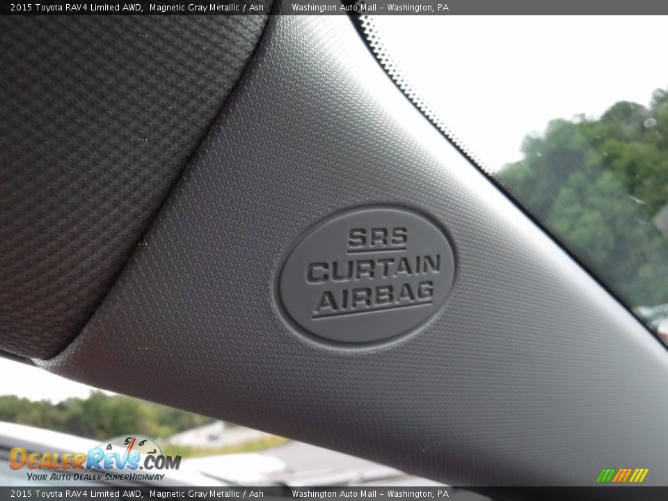 2015 Toyota RAV4 Limited AWD Magnetic Gray Metallic / Ash Photo #23