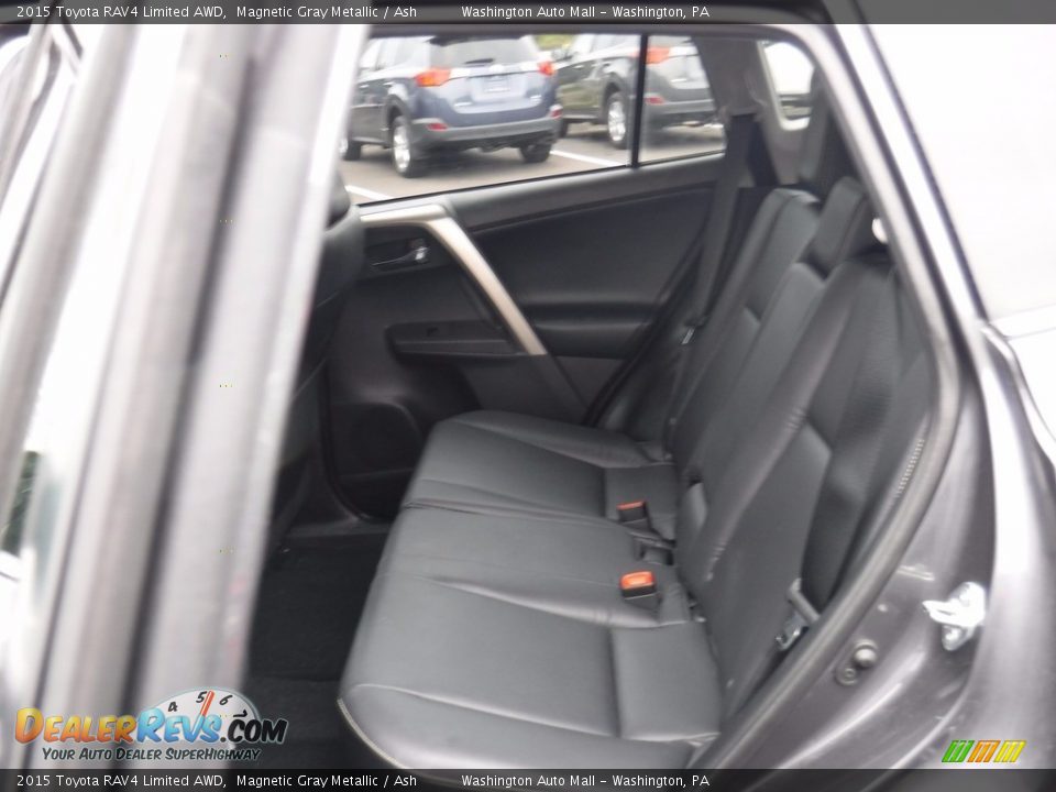 2015 Toyota RAV4 Limited AWD Magnetic Gray Metallic / Ash Photo #25
