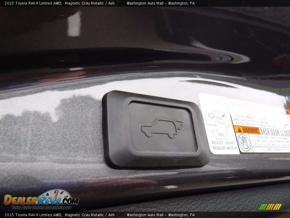 2015 Toyota RAV4 Limited AWD Magnetic Gray Metallic / Ash Photo #26
