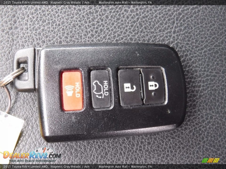 2015 Toyota RAV4 Limited AWD Magnetic Gray Metallic / Ash Photo #27