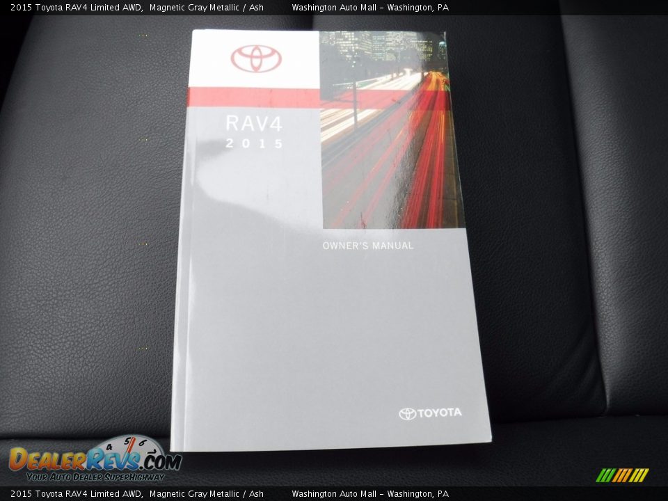 2015 Toyota RAV4 Limited AWD Magnetic Gray Metallic / Ash Photo #28