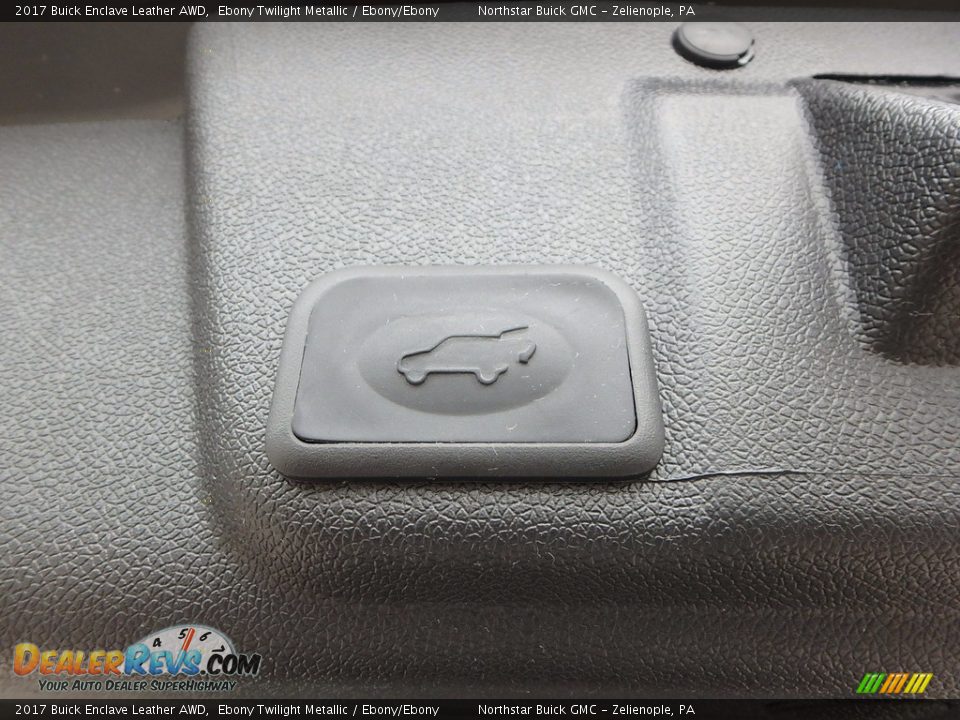 2017 Buick Enclave Leather AWD Ebony Twilight Metallic / Ebony/Ebony Photo #11
