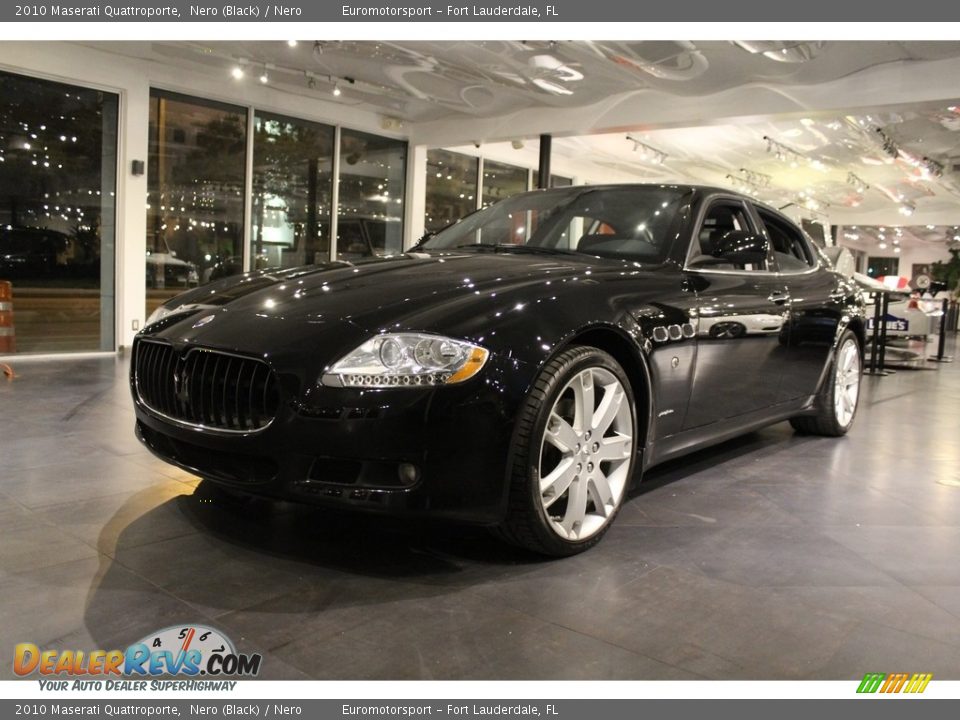 2010 Maserati Quattroporte Nero (Black) / Nero Photo #1