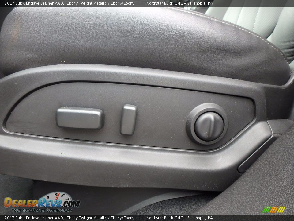 2017 Buick Enclave Leather AWD Ebony Twilight Metallic / Ebony/Ebony Photo #21