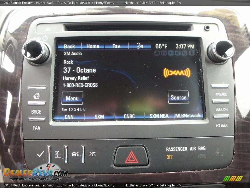 2017 Buick Enclave Leather AWD Ebony Twilight Metallic / Ebony/Ebony Photo #26