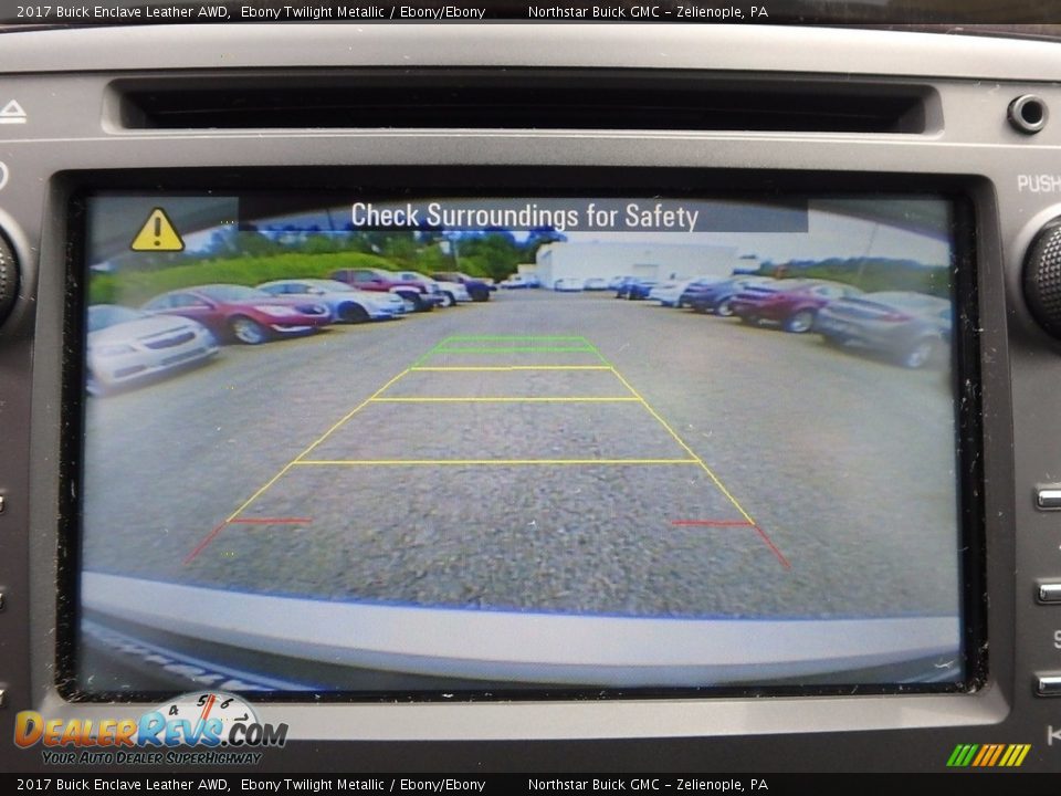 2017 Buick Enclave Leather AWD Ebony Twilight Metallic / Ebony/Ebony Photo #27