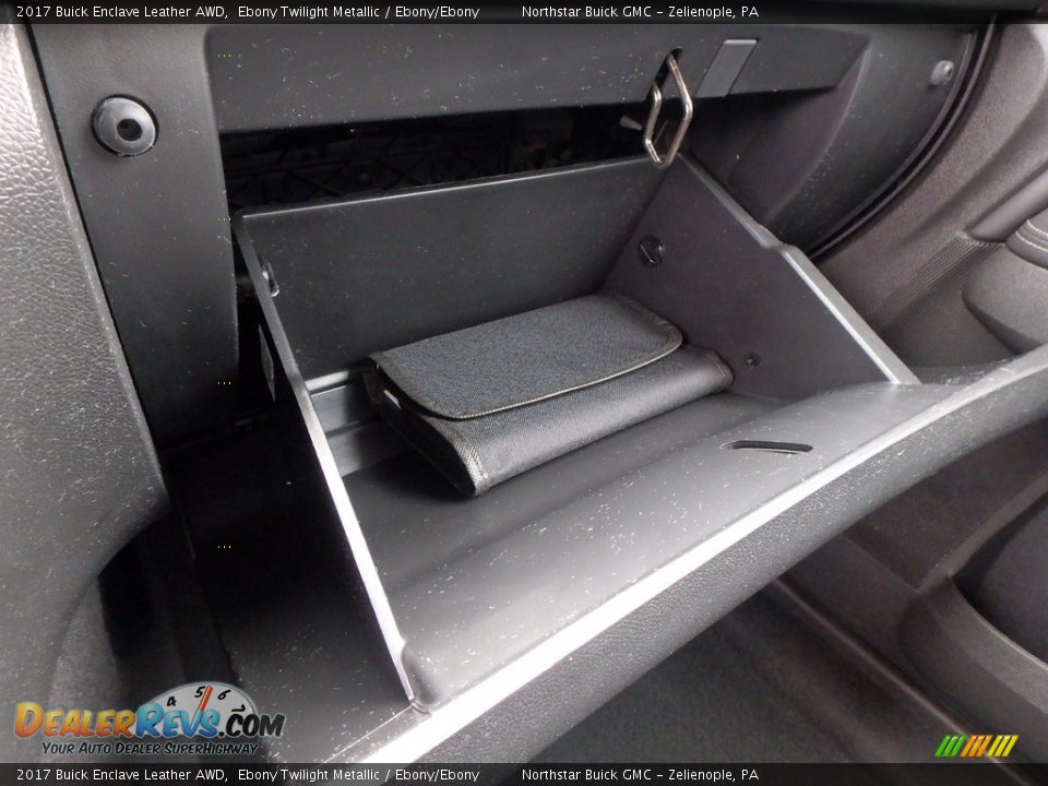 2017 Buick Enclave Leather AWD Ebony Twilight Metallic / Ebony/Ebony Photo #29