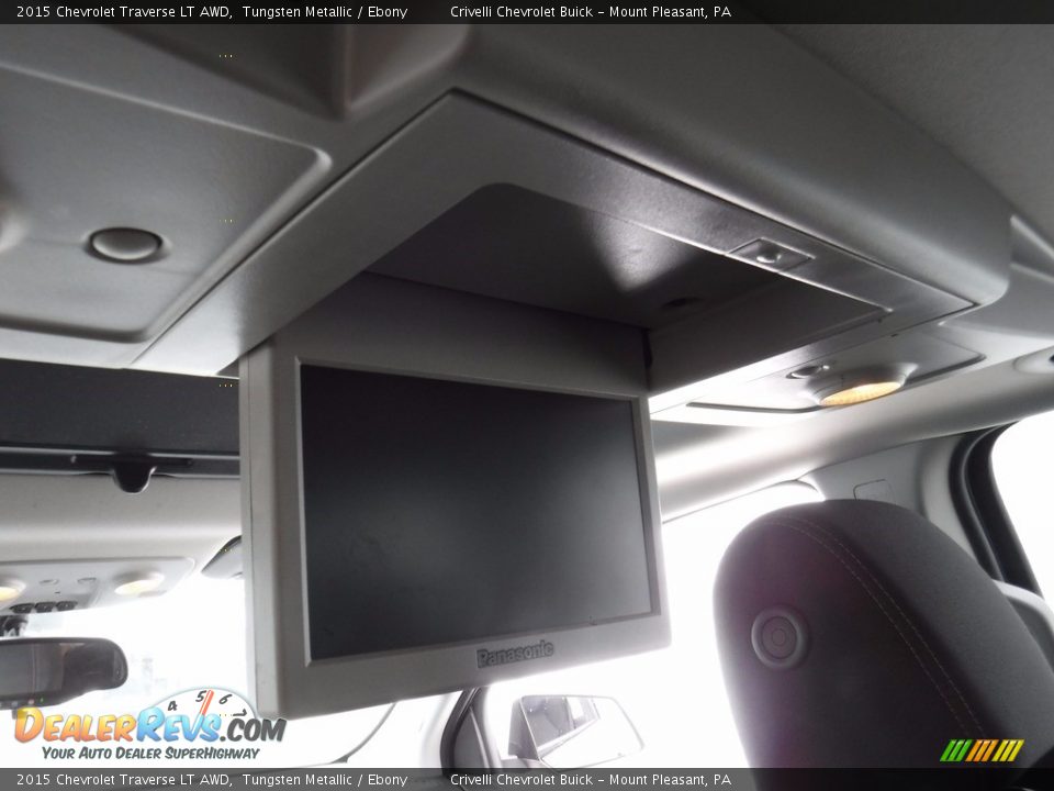 2015 Chevrolet Traverse LT AWD Tungsten Metallic / Ebony Photo #14