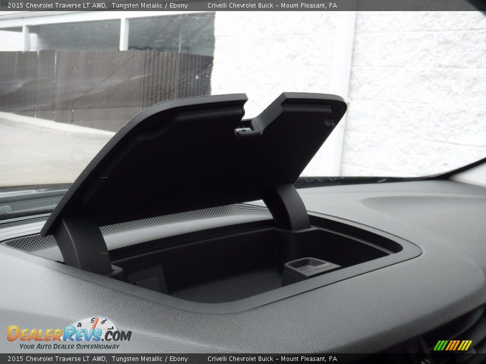 2015 Chevrolet Traverse LT AWD Tungsten Metallic / Ebony Photo #29