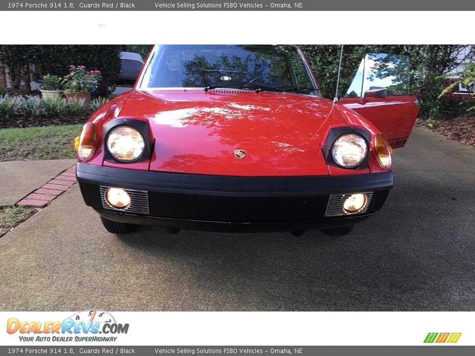 1974 Porsche 914 1.8 Guards Red / Black Photo #3