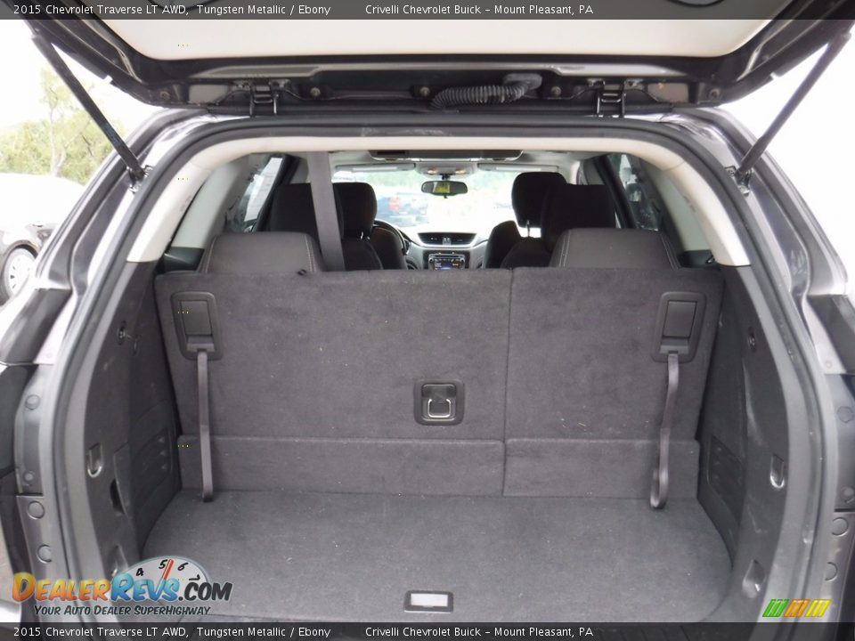 2015 Chevrolet Traverse LT AWD Tungsten Metallic / Ebony Photo #32