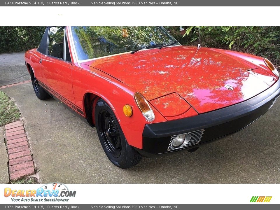 Front 3/4 View of 1974 Porsche 914 1.8 Photo #7