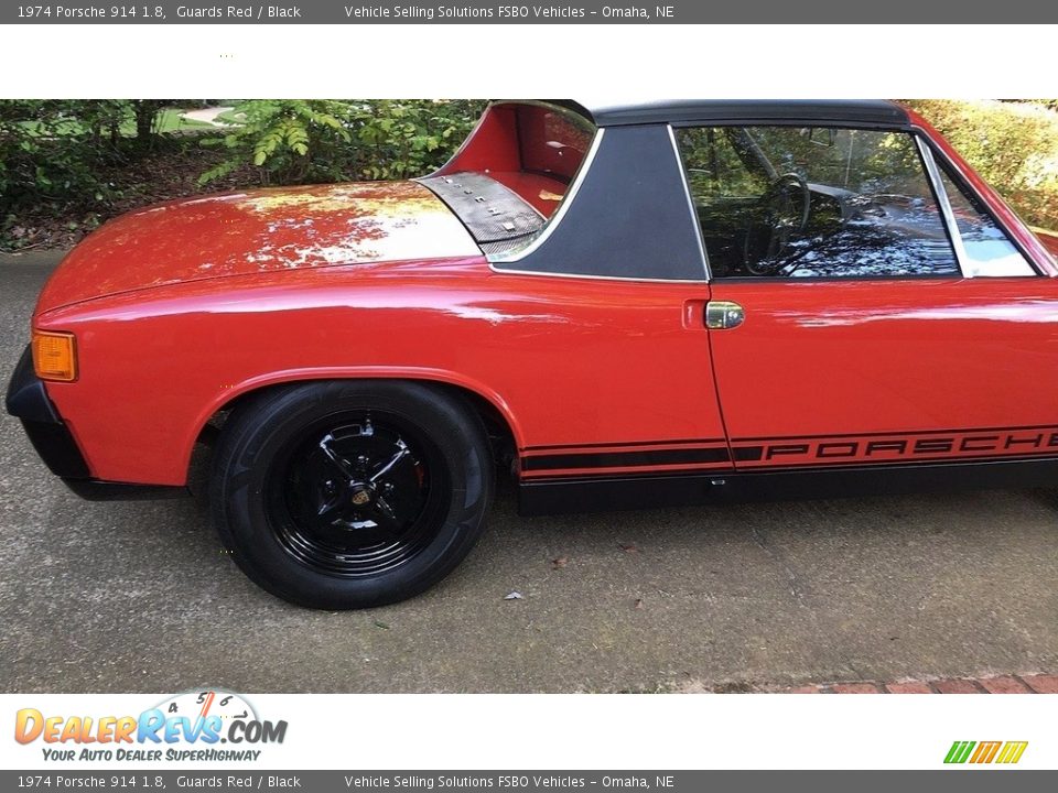 1974 Porsche 914 1.8 Guards Red / Black Photo #8