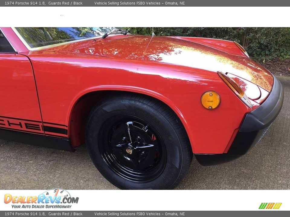 1974 Porsche 914 1.8 Guards Red / Black Photo #15