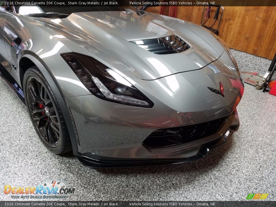 2016 Chevrolet Corvette Z06 Coupe Shark Gray Metallic / Jet Black Photo #3