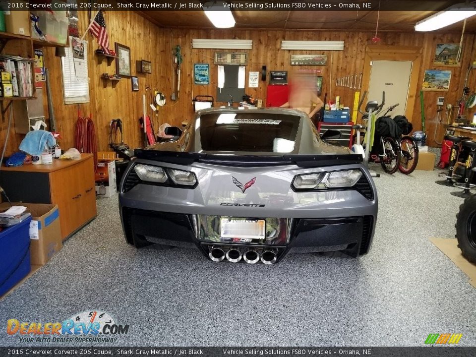 2016 Chevrolet Corvette Z06 Coupe Shark Gray Metallic / Jet Black Photo #5