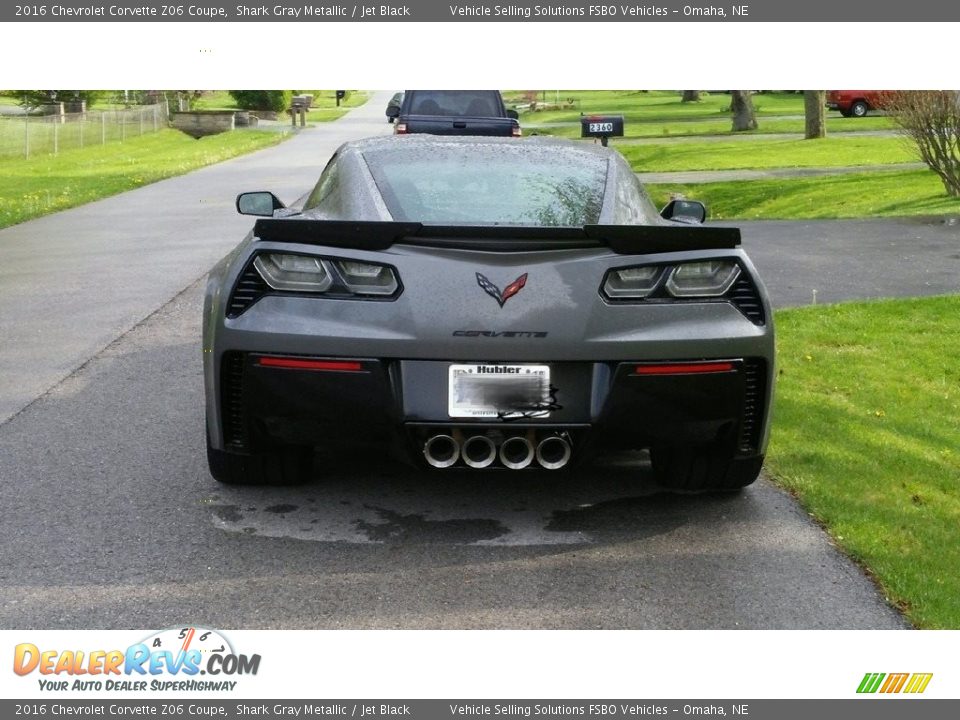 2016 Chevrolet Corvette Z06 Coupe Shark Gray Metallic / Jet Black Photo #6