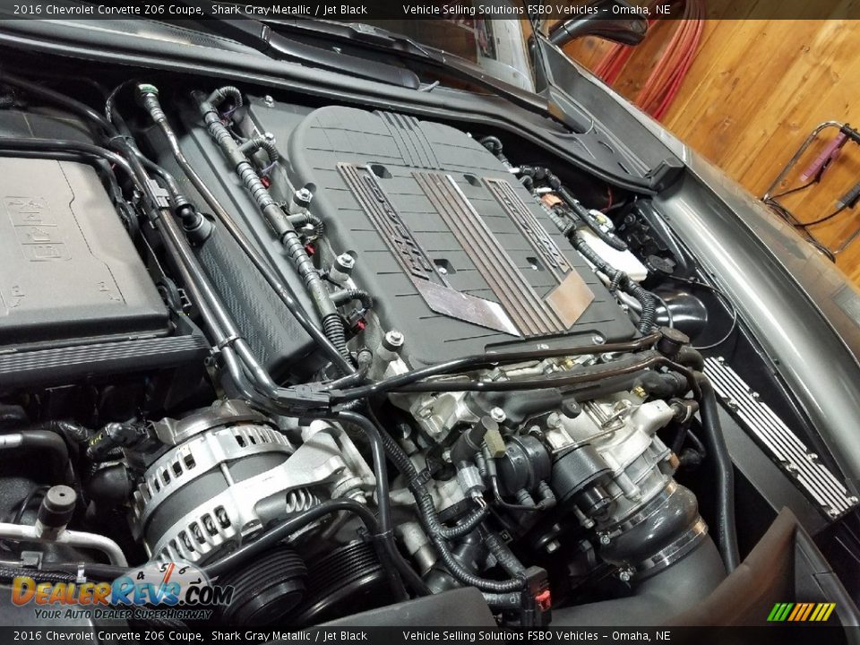 2016 Chevrolet Corvette Z06 Coupe Shark Gray Metallic / Jet Black Photo #9