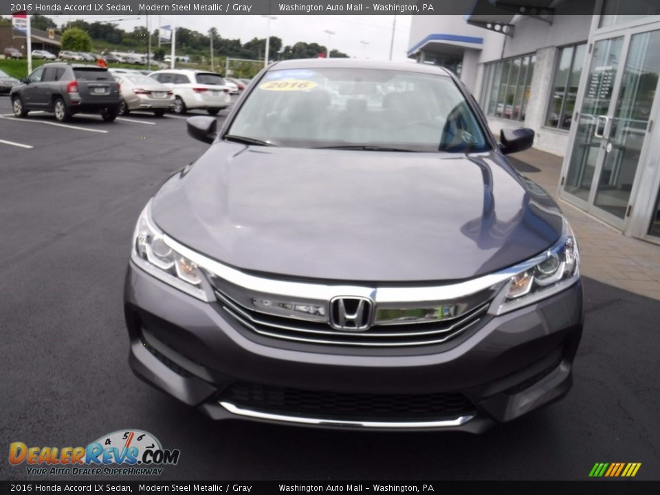 2016 Honda Accord LX Sedan Modern Steel Metallic / Gray Photo #5