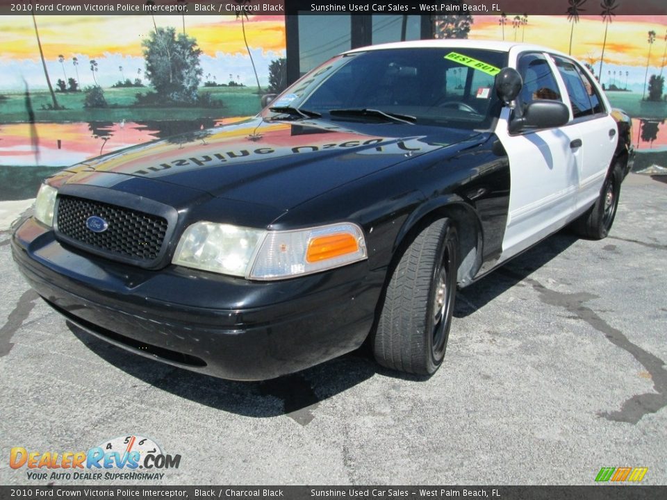 2010 Ford Crown Victoria Police Interceptor Black / Charcoal Black Photo #4