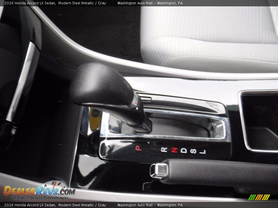 2016 Honda Accord LX Sedan Modern Steel Metallic / Gray Photo #18