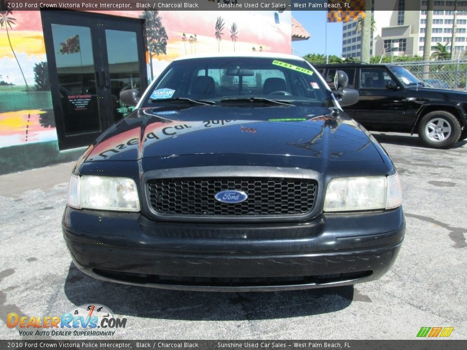 2010 Ford Crown Victoria Police Interceptor Black / Charcoal Black Photo #5