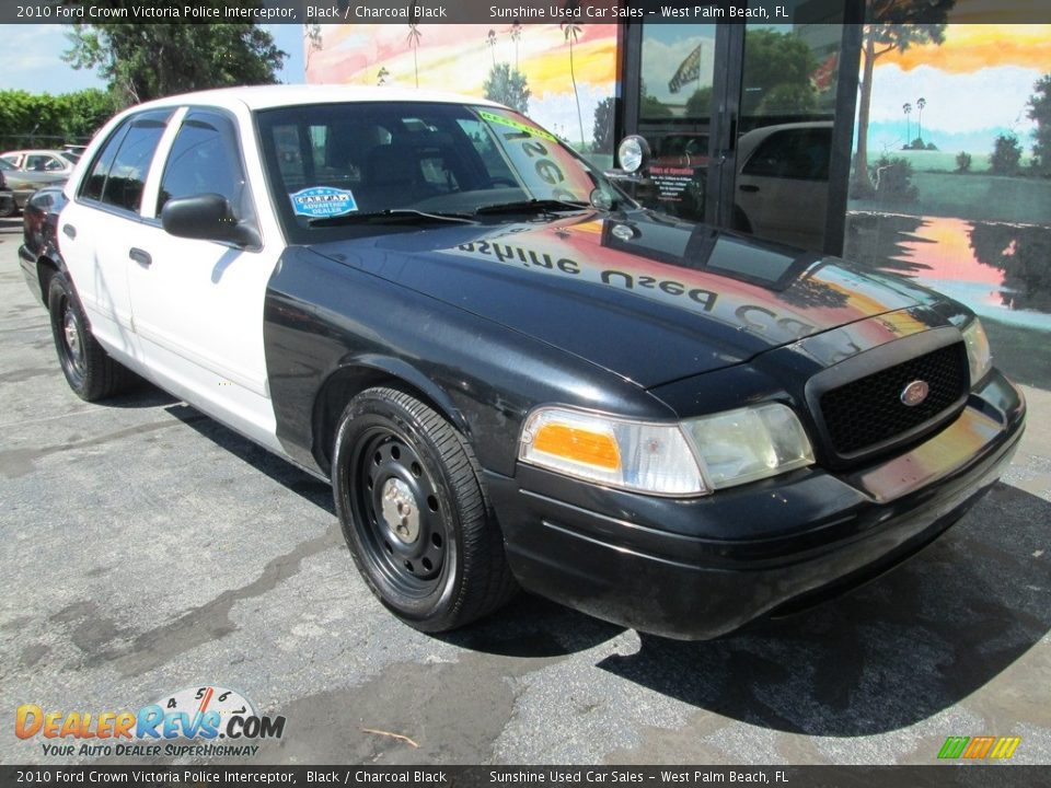 2010 Ford Crown Victoria Police Interceptor Black / Charcoal Black Photo #6