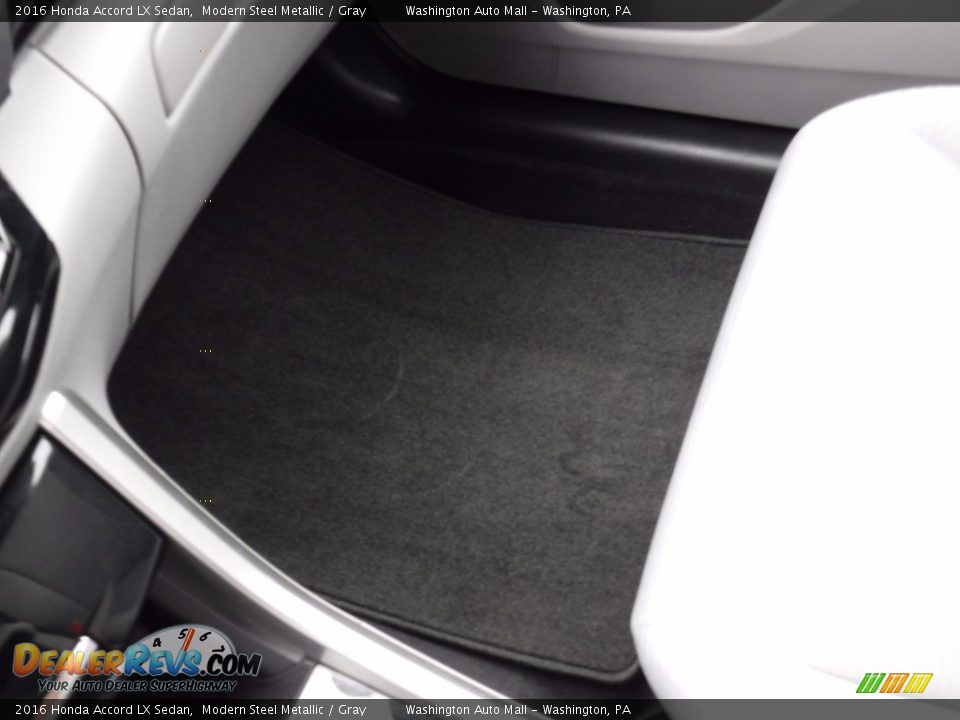 2016 Honda Accord LX Sedan Modern Steel Metallic / Gray Photo #21